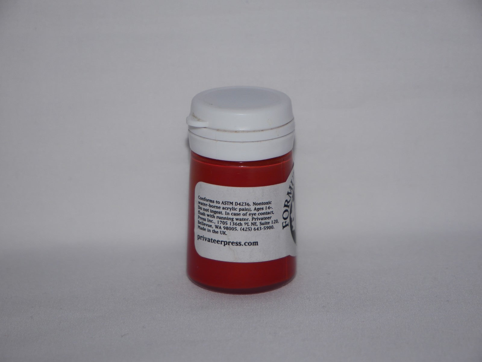 Formula P3 Acrylic Paint Range Skorne Red (18ml) Flip Top Bottle - PIP 93020