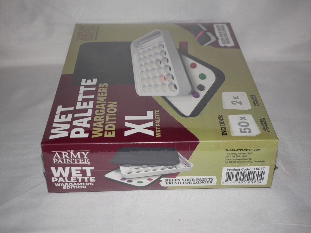 The Army Painter Wargamers Edition XL Mini Model Painting Wet Palette Set TL5057