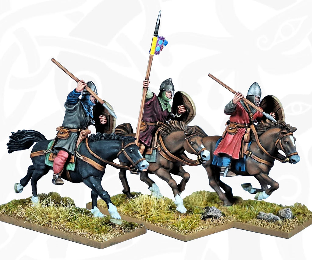 Victrix Warriors Of The Dark Ages 28mm Plastic Norman Unarmoured Cavalry - VXDA012