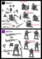 Victrix 28mm WW2 Late War German Heavy Weapons Support (1944 - 1945) - VW2002