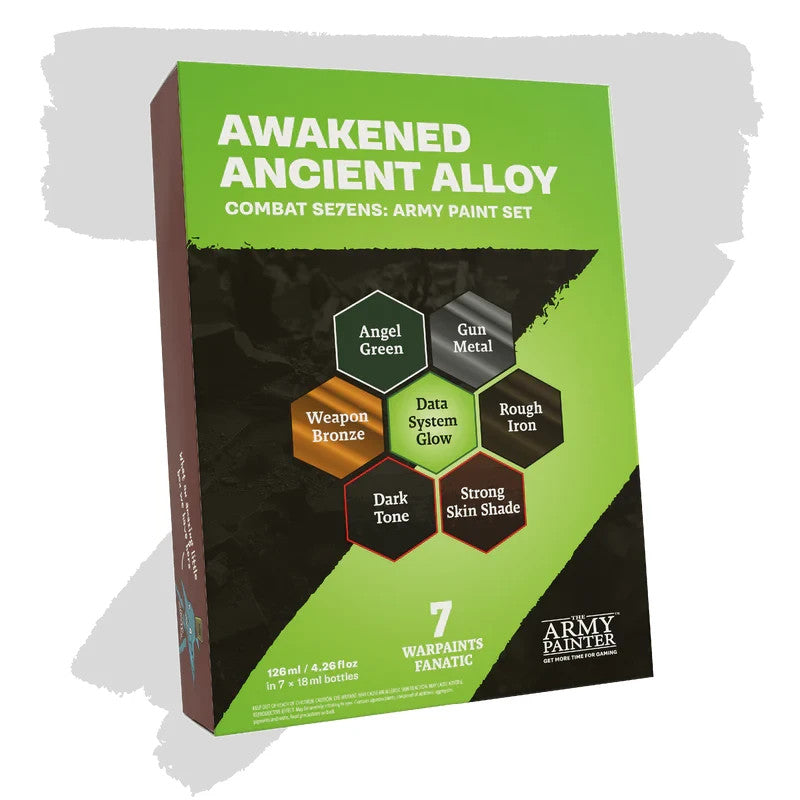 The Army Painter Awakened Ancient Alloy Combat Se7ens Army Paint Set - WP8121