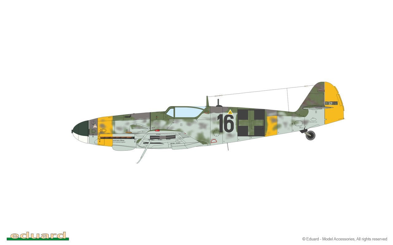 Eduard 1:72 Scale Bf 109 G-10 Dual Combo Set 'The Royal Class Edition' - R0022