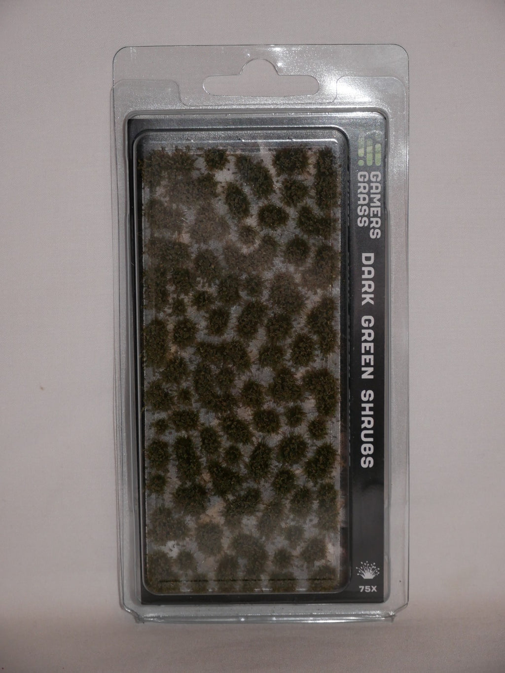Gamers Grass Dark Green Shrubs Grass Tufts For Model Bases 75x Per Pack GGFS-DAG