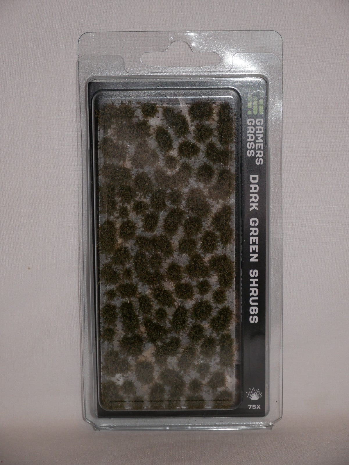 Gamers Grass Dark Green Shrubs Grass Tufts For Model Bases 75x Per Pack GGFS-DAG