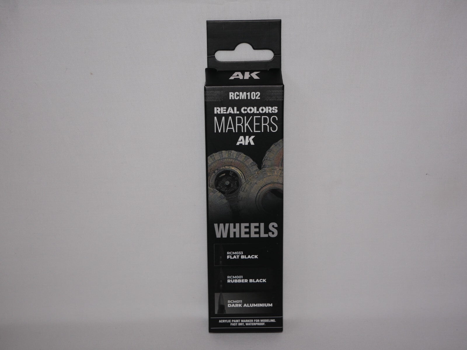 AK Interactive Real Colors Fast Dry Acrylic Markers Wheels (3 Piece) Set RCM102