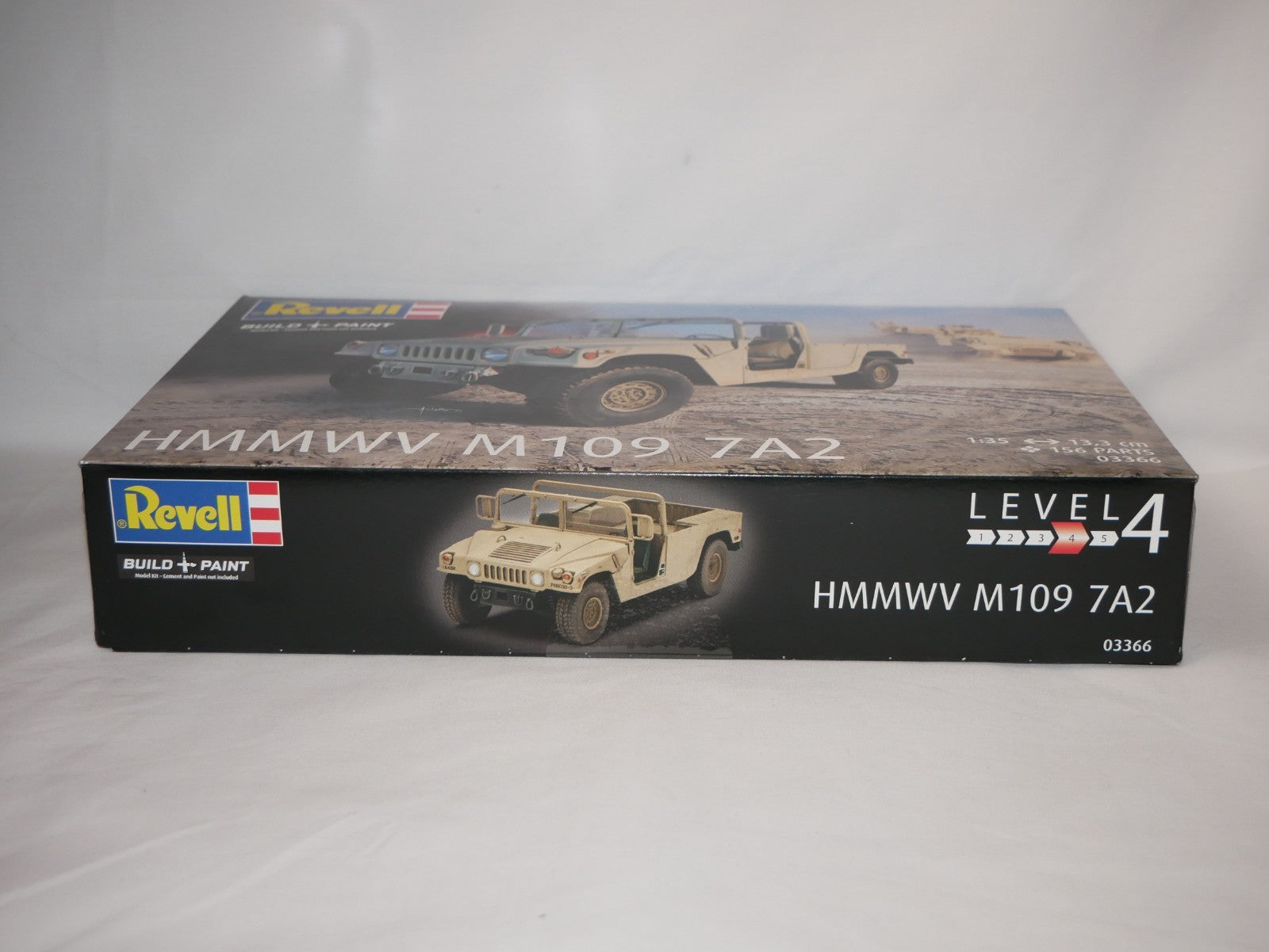 Revell 1:35 Scale Humvee HMMWV M109 7A2 Plastic Model Kit Skill Level 4 - 03366