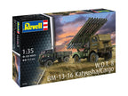 Revell 1:35 Scale Soviet WOT 8 BM-13-16 Katyusha/Cargo Kit Skill Level 5 - 03338
