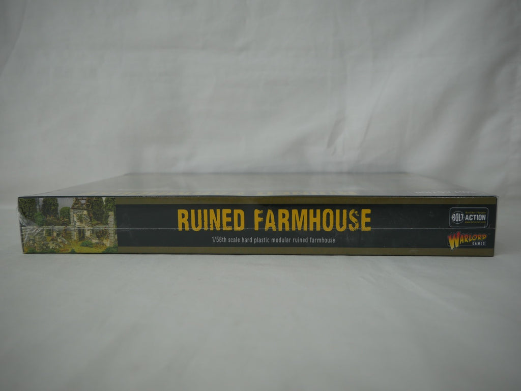 Warlord Games Bolt Action 1:56 Hard Plastic Modular Ruined Farmhouse - 802010004
