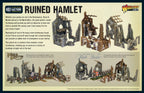 Warlord Games Bolt Action 1:56 Hard Plastic Modular Ruined Hamlet - 802010005