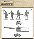 Hat Industrie 1:72 Scale American War Of Independence American Artillery - 8344