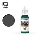 Vallejo Model Color Extra Dark Green Acrylic 17ml/0.57 fl oz Dropper - 70.896