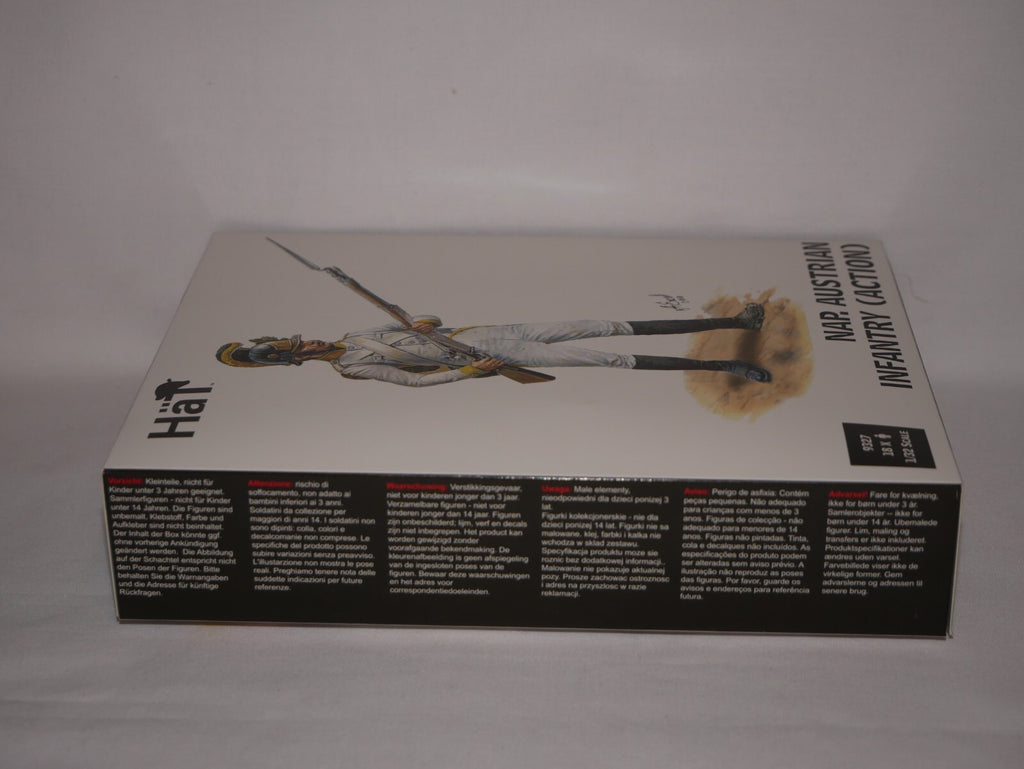 Hat Industrie 1:32 Scale Napoleonic Austrian Infantry (Action) Miniatures - 9327