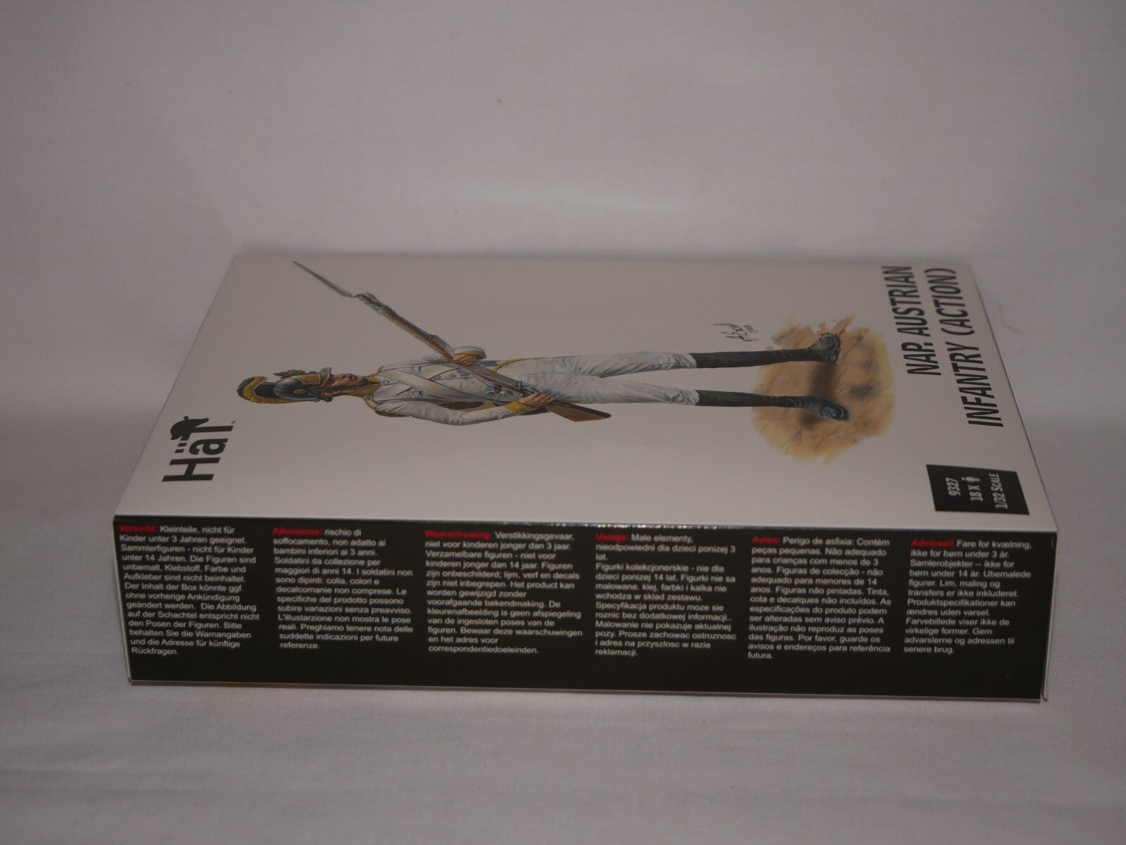 Hat Industrie 1:32 Scale Napoleonic Austrian Infantry (Action) Miniatures - 9327
