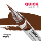 AK Interactive Acrylic Quick Gen Markers For Tabletop Wargaming Wood - AKMQ029