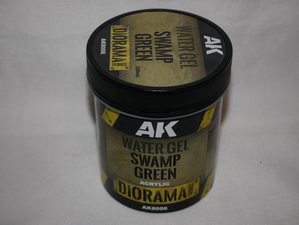 AK Interactive Diorama Series Green Swamp Water Gel Acrylic 250ml Tub - AK8006