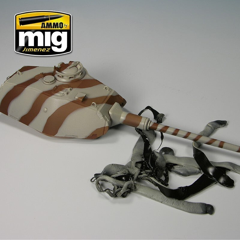 Ammo By Mig Jimenez Black Camouflage Masking Putty 80g Metal Tub - A.MIG-8012