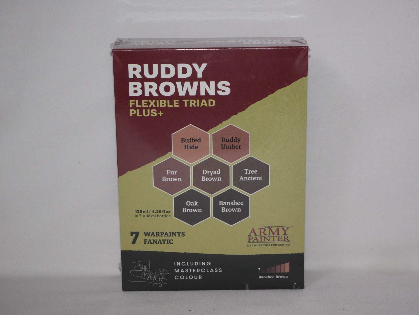 The Army Painter Warpaints Fanatic Flexible Triade Plus+ Ruddy Browns Set WP8089