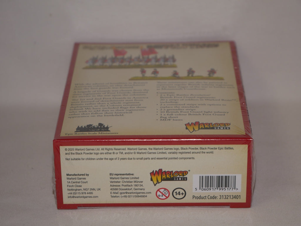Black Powder Epic Battles Revolution 15mm Scale British Foot Guard - (313213401)