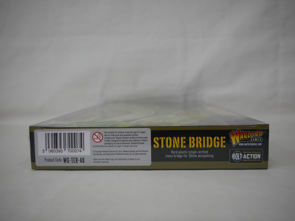 Warlord Games Bolt Action 1:56 Scale Single Arched Stone Bridge Set - WG-TER-40