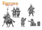 Fireforge Games Samurai Wars 28mm Scale Hard Plastic Samurai Command - SWCO01-BS