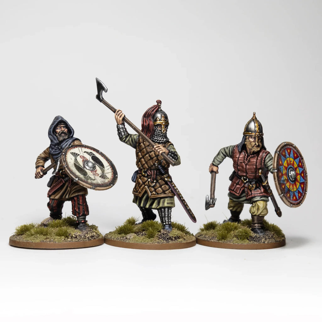 Victrix Warriors Of The Dark Ages 28mm Scale Hard Plastic Rus Infantry - VXDA018