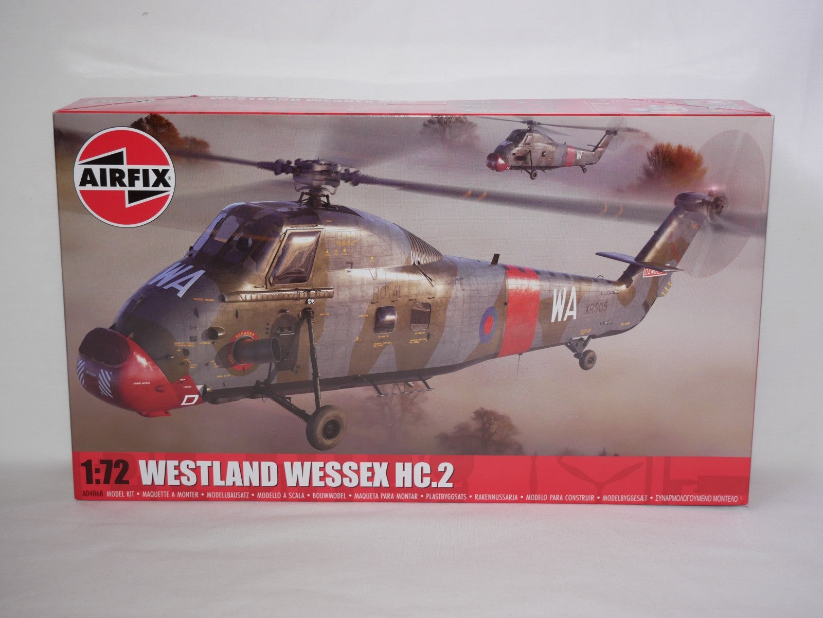 Airfix 1:72 Scale Westland Wessex HC.2 Helicopter Model Kit Skill Level 2 A04068