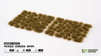 Gamers Grass Mixed Green 6mm Tufts For Wargaming Mini Bases (70) Per Pack GG6-MG