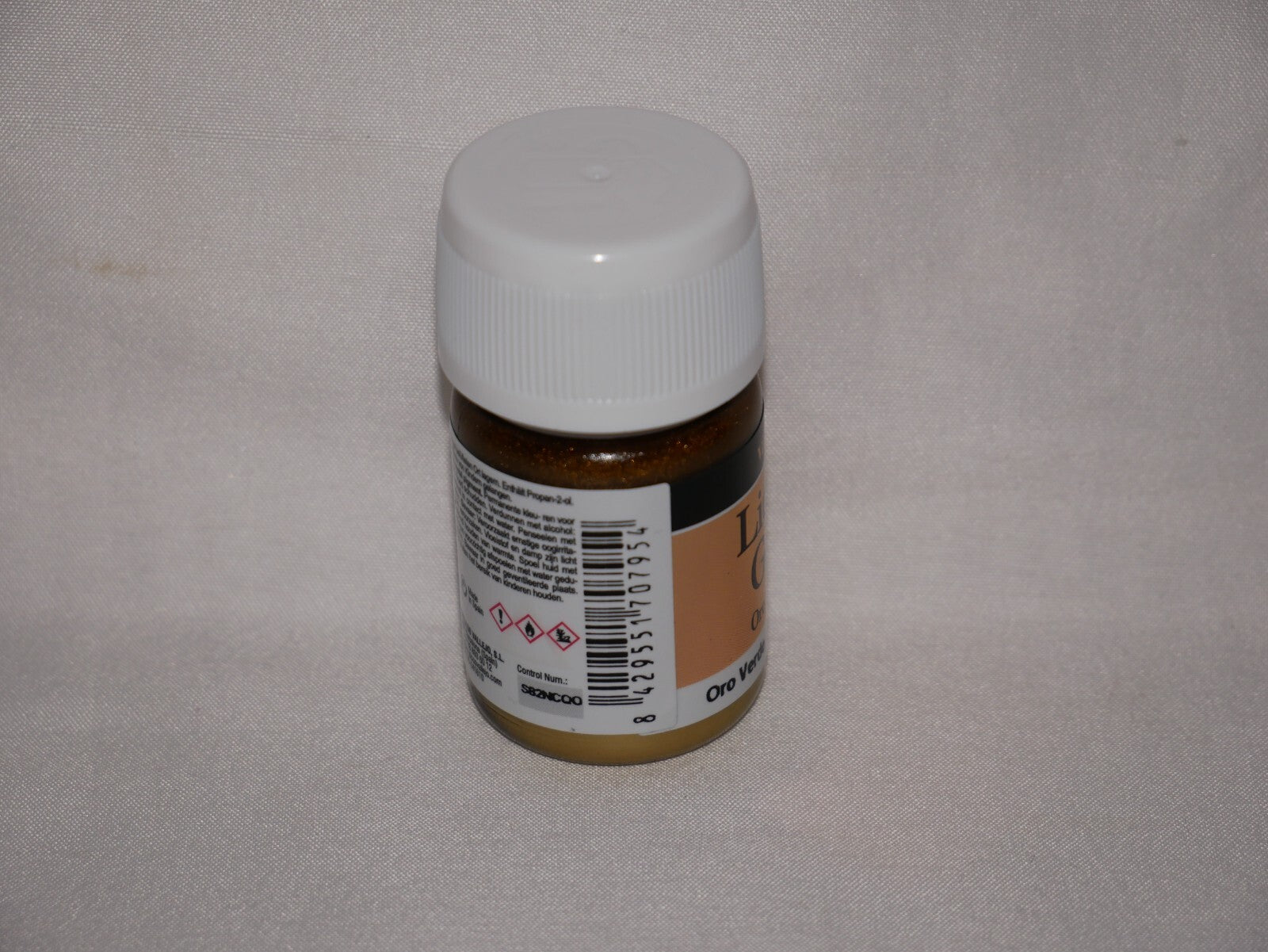 Vallejo Liquid Metal Green Gold Metallic Alcohol Based 35ml / 1.15 fl oz 70.795
