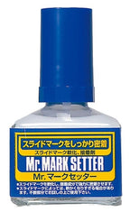 Mr Hobby Mr Mark Setter Brush On Decal Adhesive 40ml Glass Bottle - (MS-232)