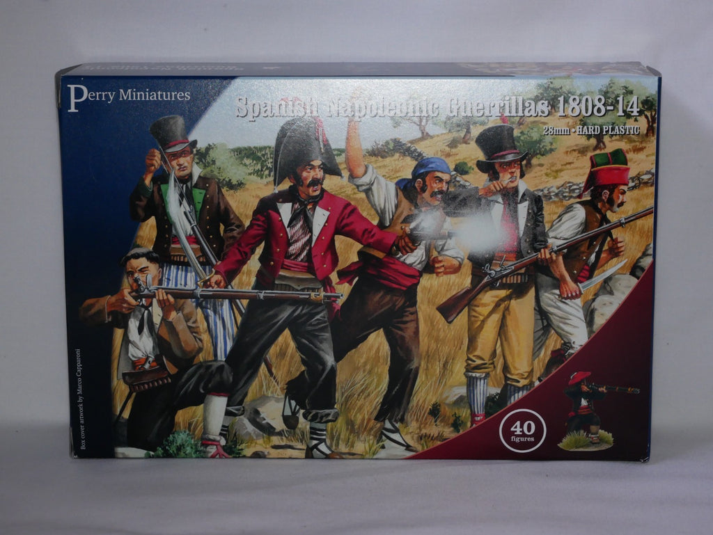 Perry Miniatures 28mm Hard Plastic Spanish Napoleonic Guerrillas (1808-14) - SPA90