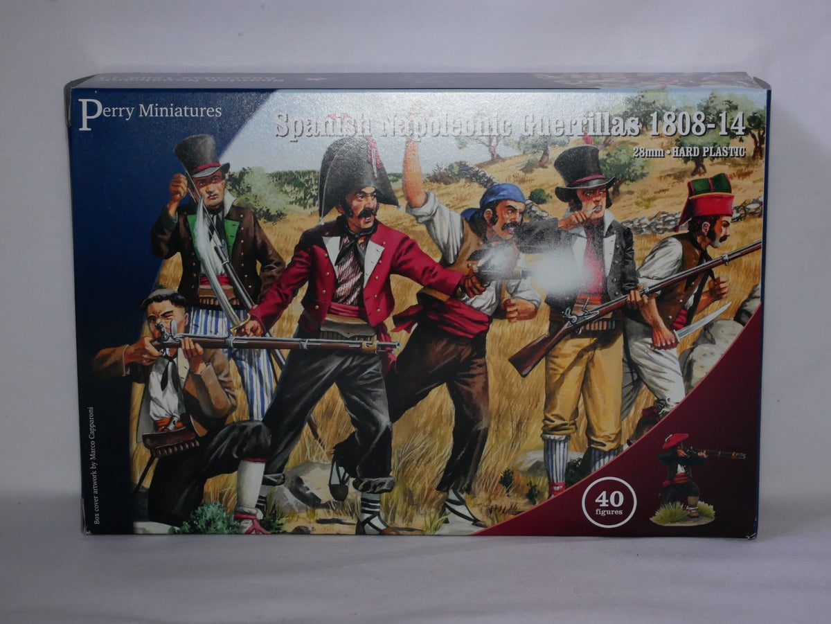 Perry Miniatures 28mm Hard Plastic Spanish Napoleonic Guerrillas (1808-14) - SPA90