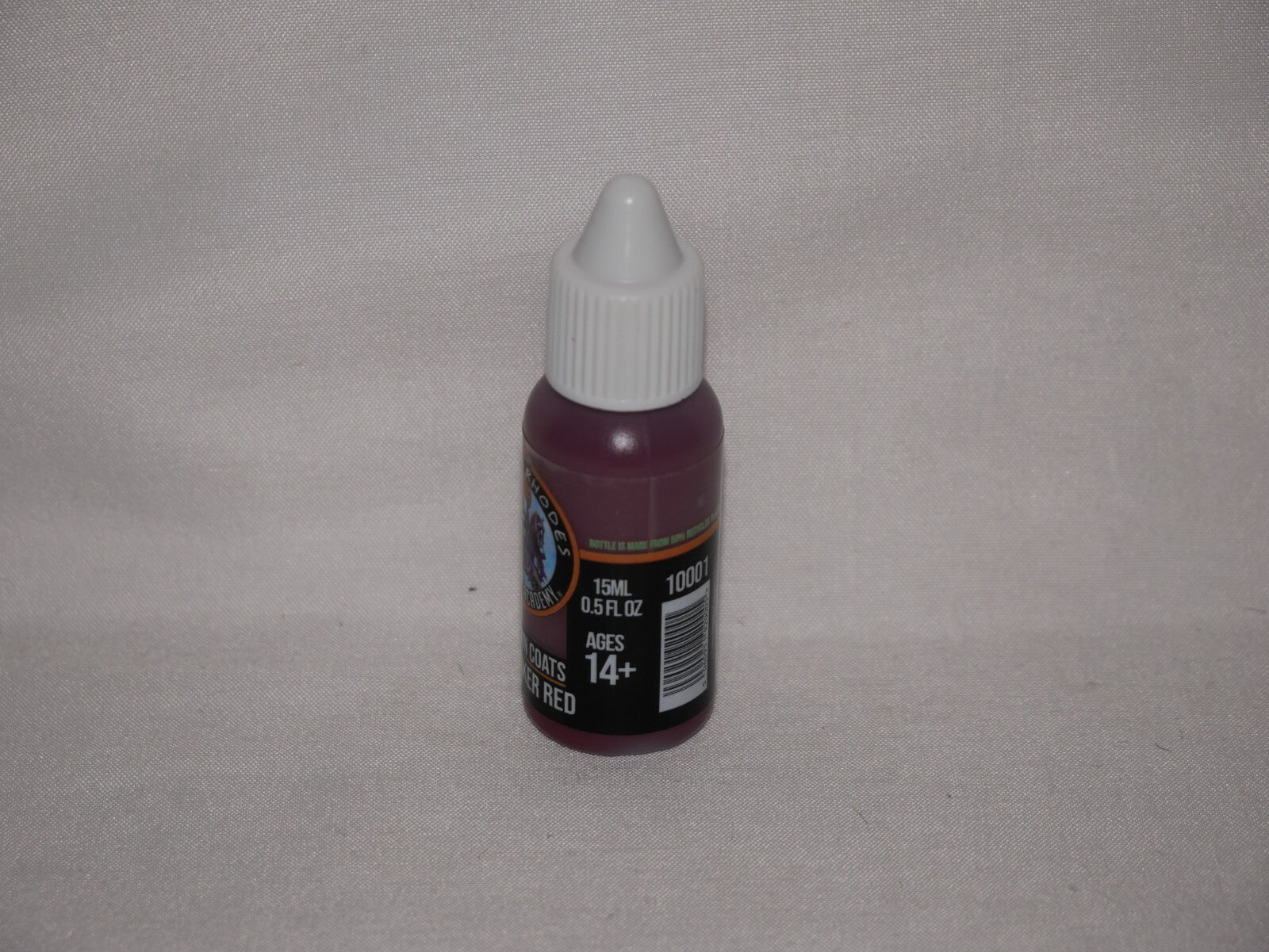 Duncan Rhodes Painting Academy 'Two Thin Coats' Berserker Red 15ml Bottle 10001