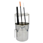 AK Interactive Stainless Steel Model Painting Paint Brush Cleaning Bucket - AK9569