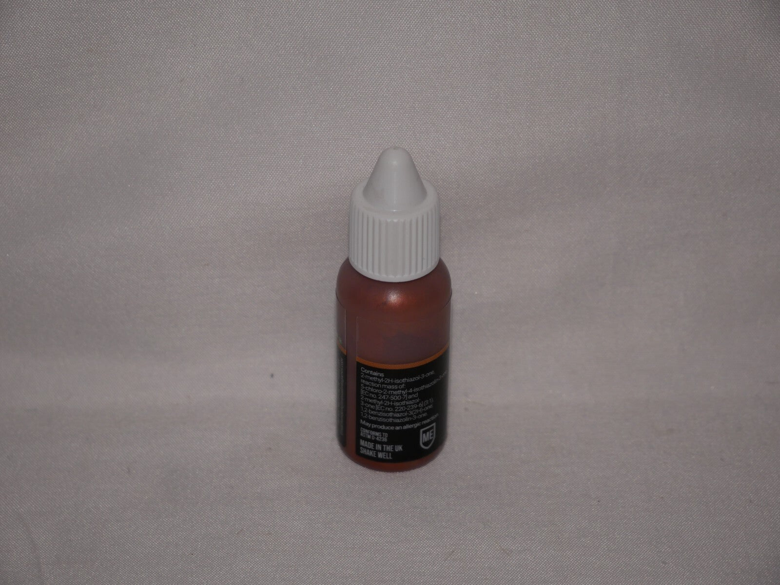 Duncan Rhodes Painting Academy 'Two Thin Coats' Overlord Brass 15ml Bottle 10109