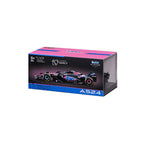 Burago 1:43 Scale BWT Alpine F1 Team A524 2024 No.10 Pierre Gasly - #18-38220G