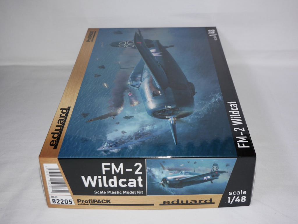 Eduard 1:48 Scale WWII Grumman FM-2 Wildcat ProfiPACK Edition Model Kit - 82205