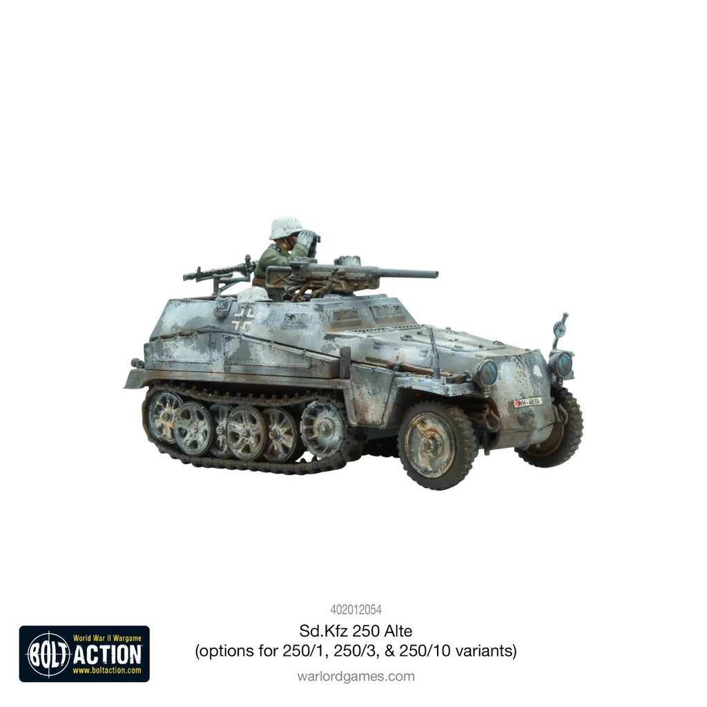 Warlord Games Bolt Action 1:56 Scale WWII SD.KFZ 250 (ALTE) Half-Track 402012054