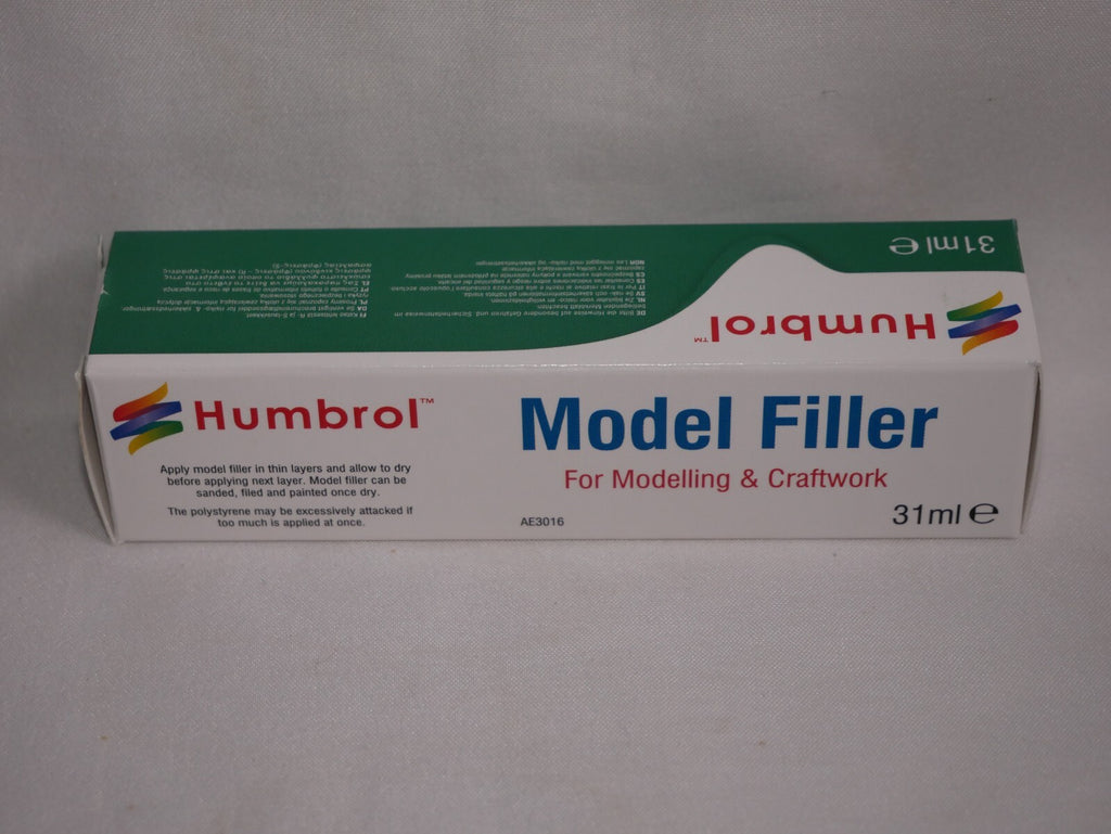 Humbrol Model Filler For Craftwork & Modeling 31ml Metal Tube AE3016