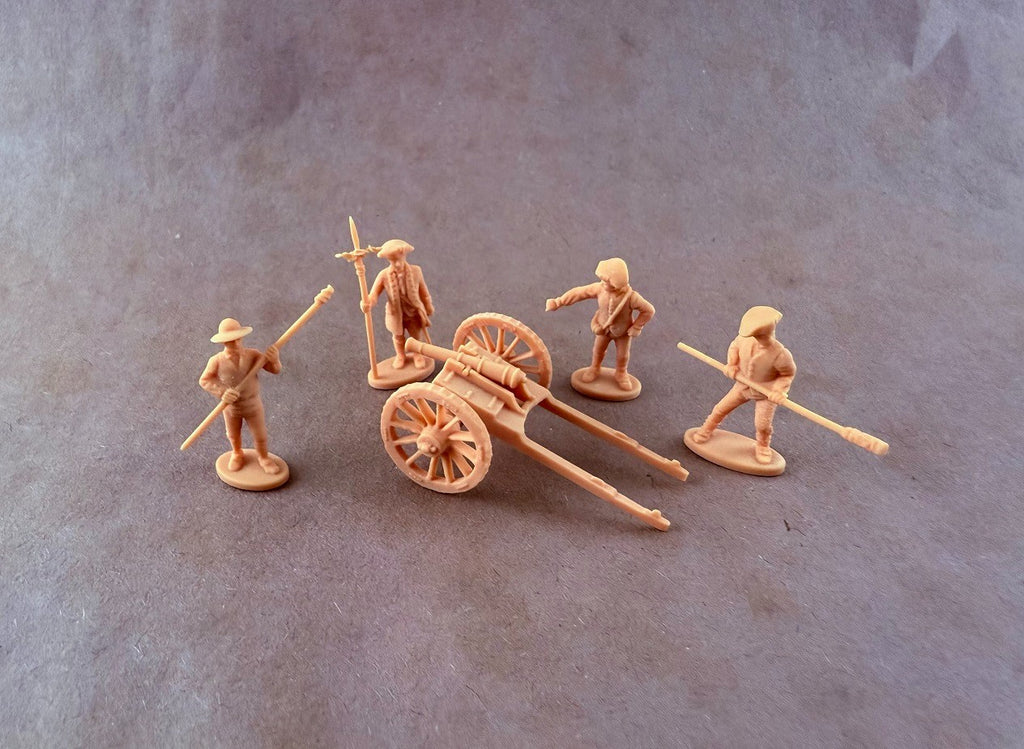 Hat Industrie 1:72 Scale American War Of Independence American Artillery - 8344