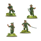 Warlord Games Bolt Action 1:56 (28mm) Scale Gurkha Platoon Commanders 403201202