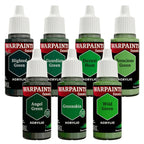 The Army Painter Warpaints Fanatic Flexible Triade Plus+ Deep Greens Set WP8088