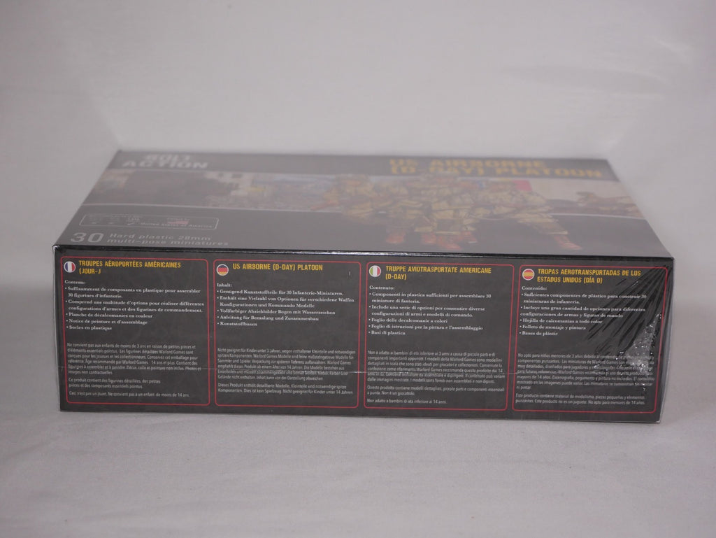 Warlord Games Bolt Action 1:56 WWII US Army Airborne (D-Day) Platoon - 402013102