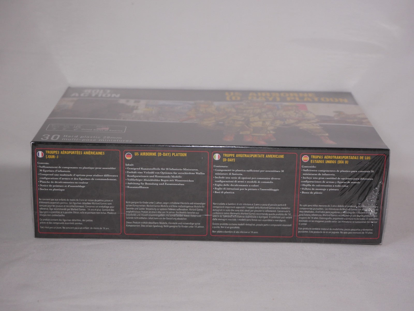 Warlord Games Bolt Action 1:56 WWII US Army Airborne (D-Day) Platoon - 402013102