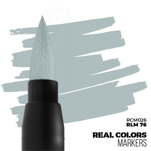 AK Interactive Real Colors Acrylic Fast Drying Paint Marker Pens RLM 76 - RCM026