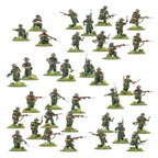 Warlord Games Bolt Action 1:56 WWII British Gurkha Infantry Platoon - 402011214