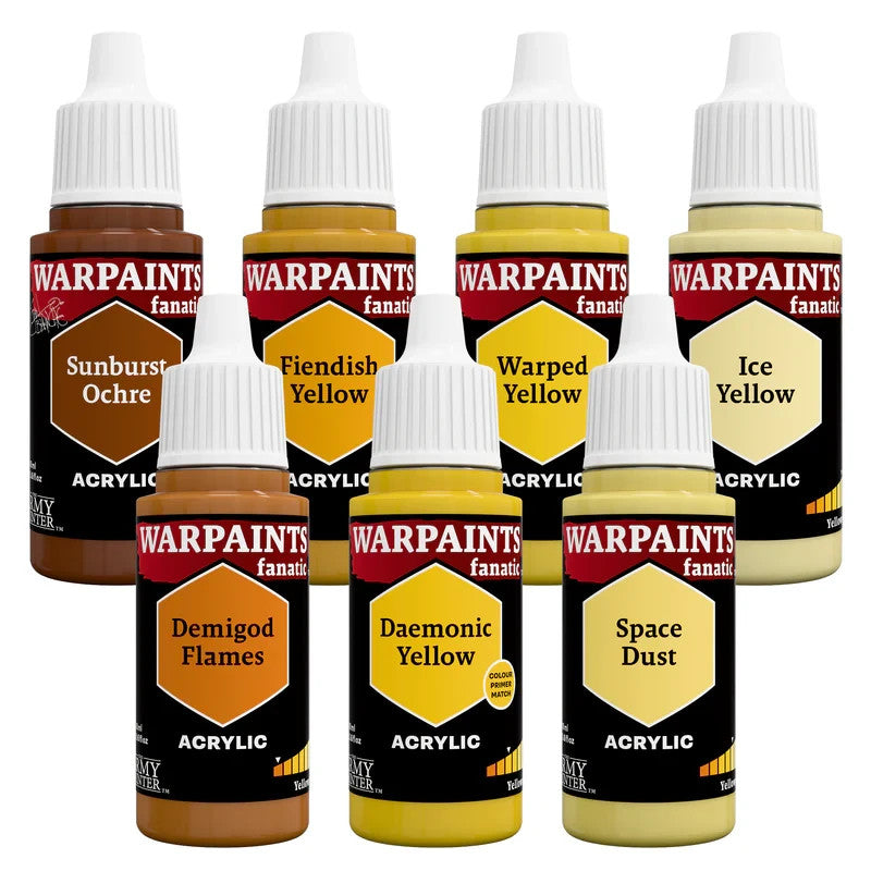 The Army Painter Warpaints Fanatic Flexible Triade Plus+ Yellows Set - WP8090