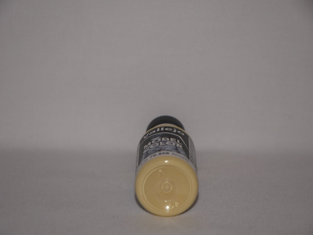 Vallejo Model Color Ice Yellow Acrylic 18ml/0.60 fl oz Dropper Bottle - 70.858