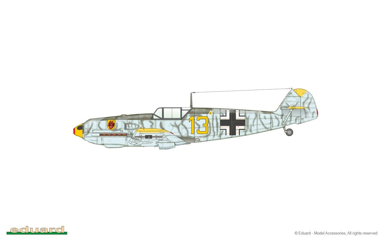 Eduard 1:32 Scale WW2 Messerschmitt Bf 109E-4 ProfiPACK Edition Model Kit - 3003