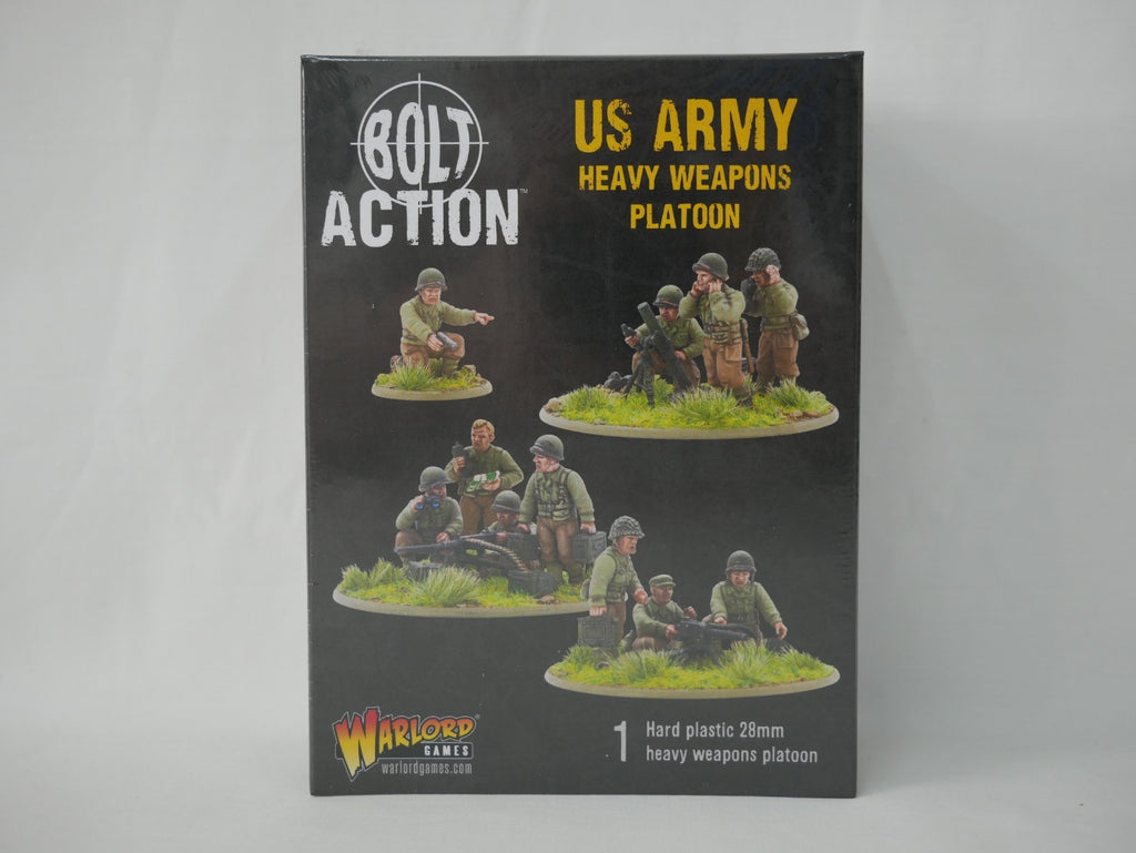 Warlord Games Bolt Action 1:56 Scale US Army Heavy Weapons Platoon - 402013055