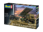 Revell 1:35 Scale Soviet WOT 8 BM-13-16 Katyusha/Cargo Kit Skill Level 5 - 03338